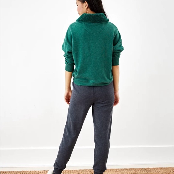 AE Sherpa Collared Henley Sweatshirt - Picture 5 of 5